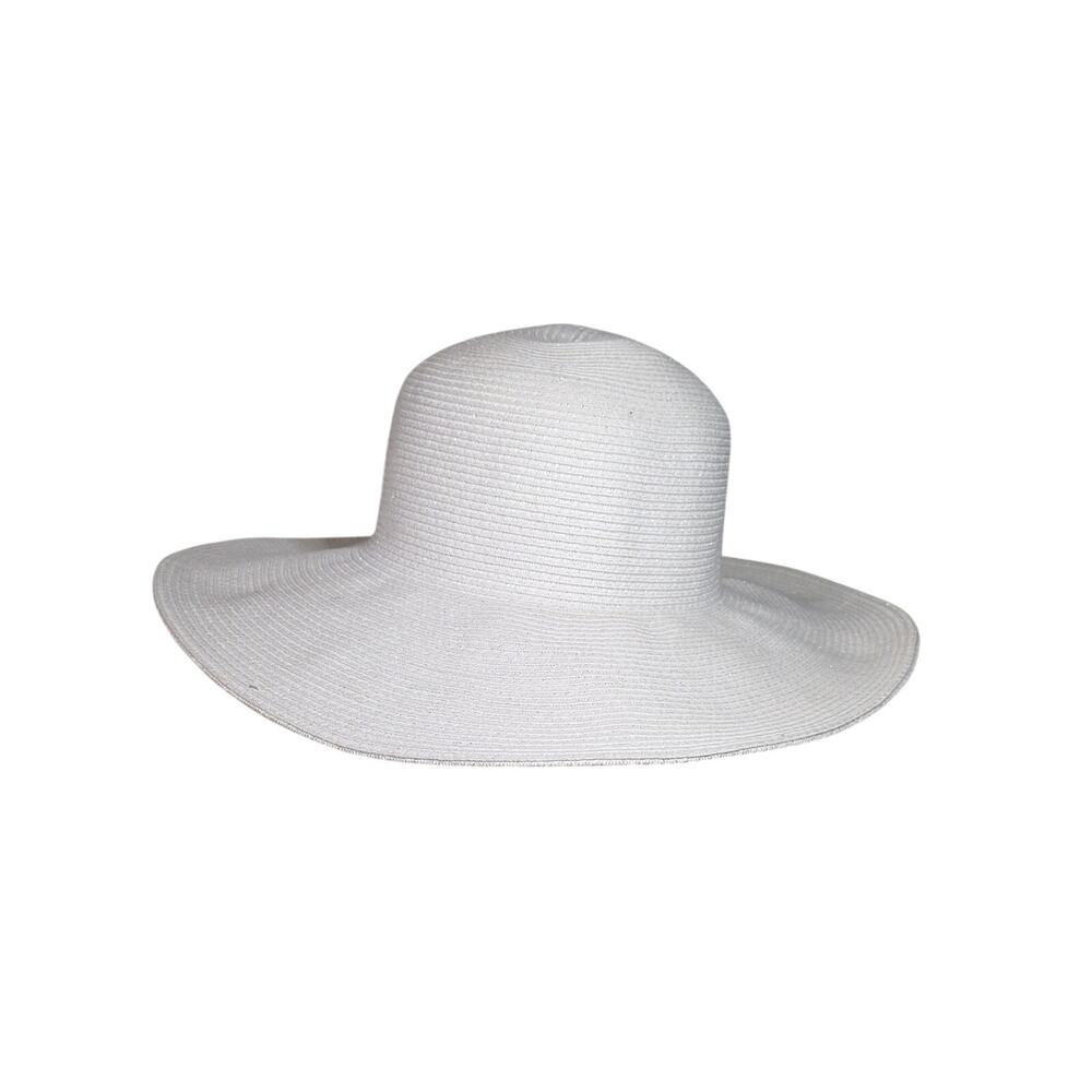 Cappelli Straworld Wide Brim Floppy White Sun Hat